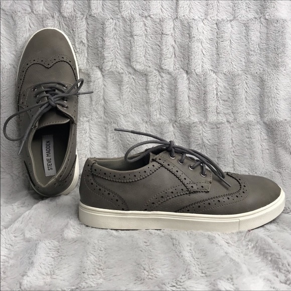 steve madden leather tennis shoes